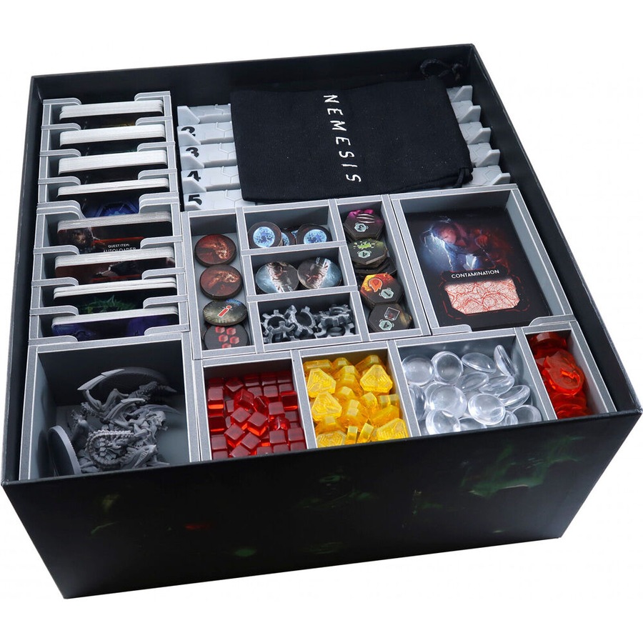 Game Box Sectionizier Buy Folded Space Game Box Inserts Organiser Divider For Nemesis ...