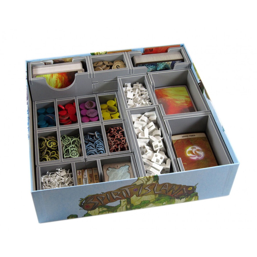Buy Folded Space Game Box Inserts Organiser Divider Storage For Spirit ...