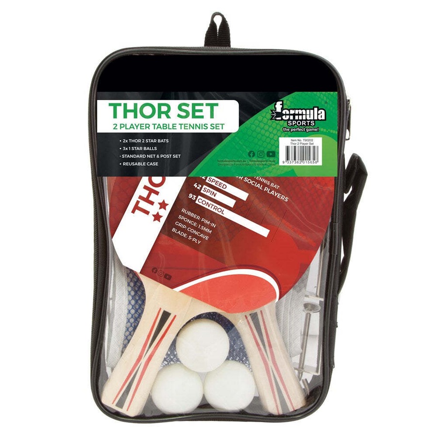 Buy Formula Sports Thor Racket/Net/Post Table Tennis Ping Pong Game 2 ...