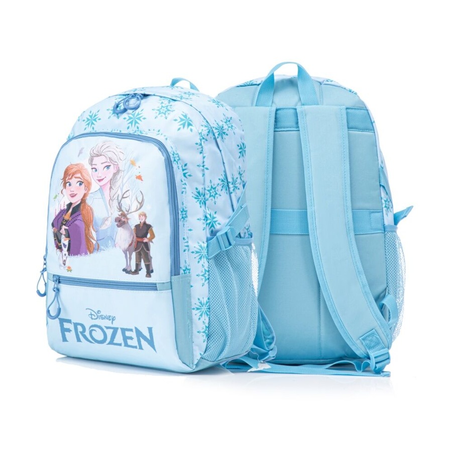 Frozen Elsa & Anna Disney Teen Backpack Children/Kids School Bag 44cm Blue