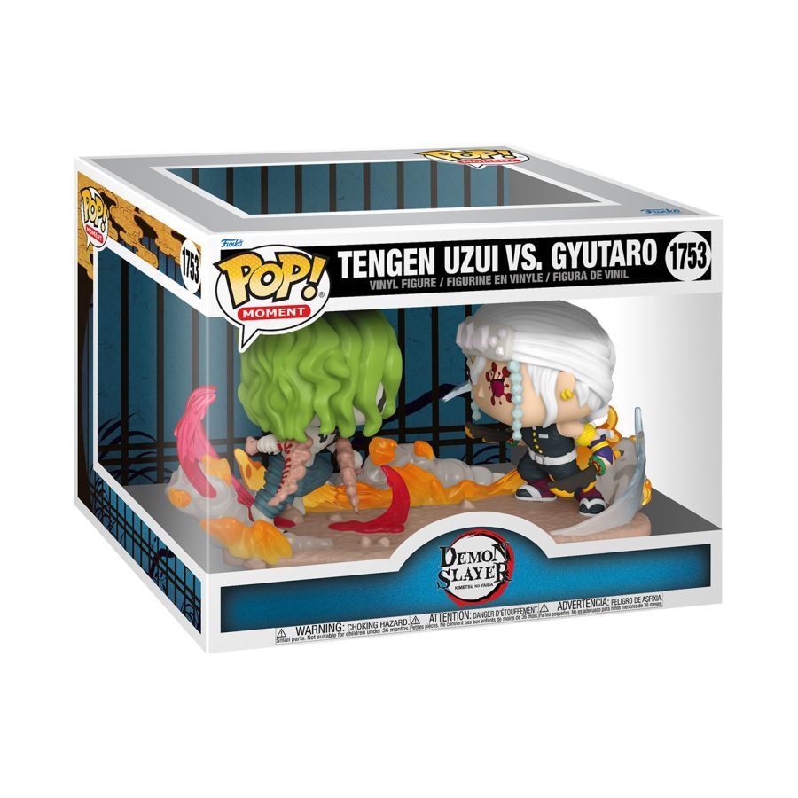 Funko Demon Slayer Anime Tengen vs Gyutaro Pop Moment Kids/Adult Figure Toy