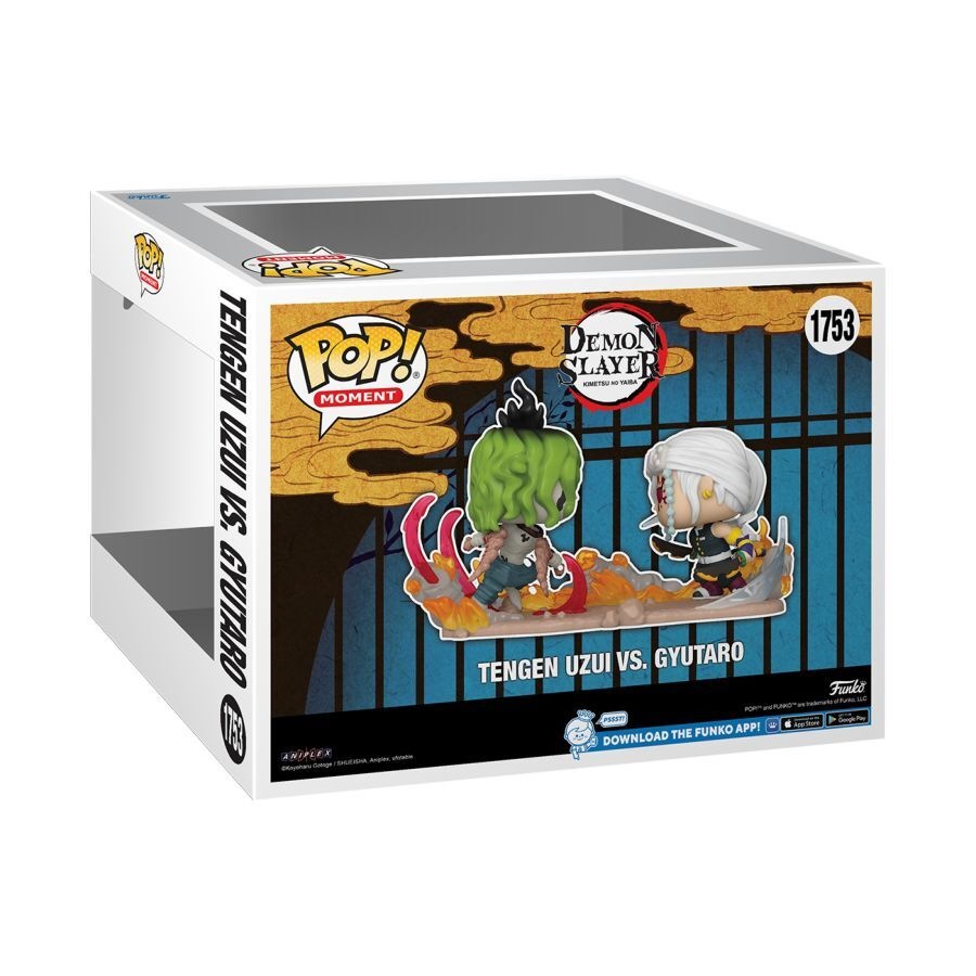 Funko Demon Slayer Anime Tengen vs Gyutaro Pop Moment Kids/Adult Figure Toy