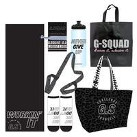 G-Squad Showbag 21 Yoga/Pilates/Gym Accessory w/Water Bottle/Bag/Mat/Socks/Tote
