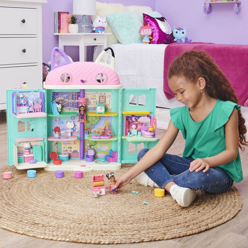 Buy Gabby's Dollhouse 60cm Gabby's Purrfect Dollhouse Kids/Childrens