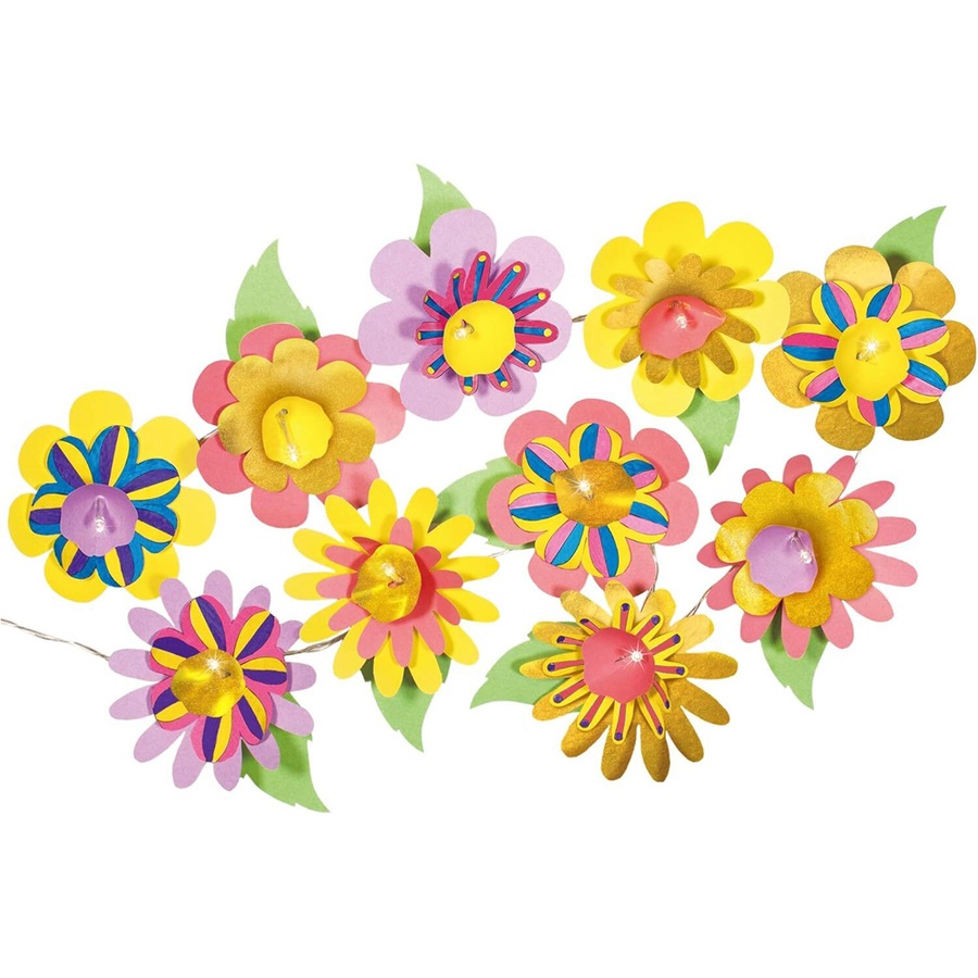 Galt Flower Lights Kids/Childrens Activity Kit Interactive Toy Playset 7y+