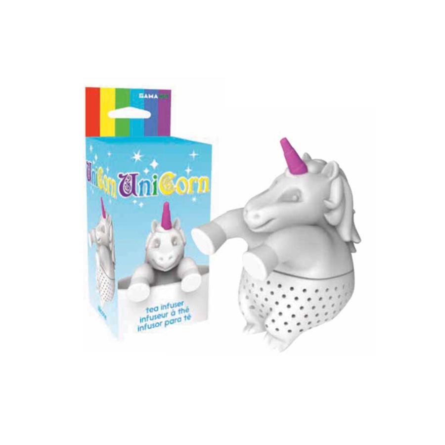 Gamago 11cm Unicorn Tea Infuser Strainer Herb Drink Maker Filter Diffuser GRY