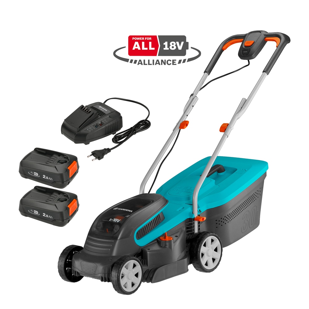 Gardena Battery Lawnmower Powermax 32/36V P4A 14621 52 Kit Garden Tool  Australia