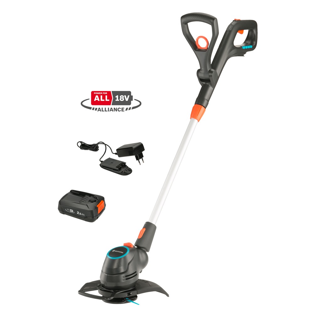 Gardena Battery Trimmer Comfortcut 23/18V P4A 14701 52 Kit Garden Lawn Tool Unbranded