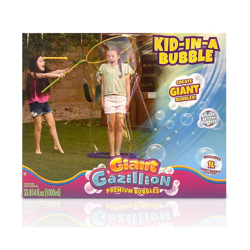 Buy Gazillion Giant Kid in a Bubble Wand w/ 1L Solution Kids/Children ...