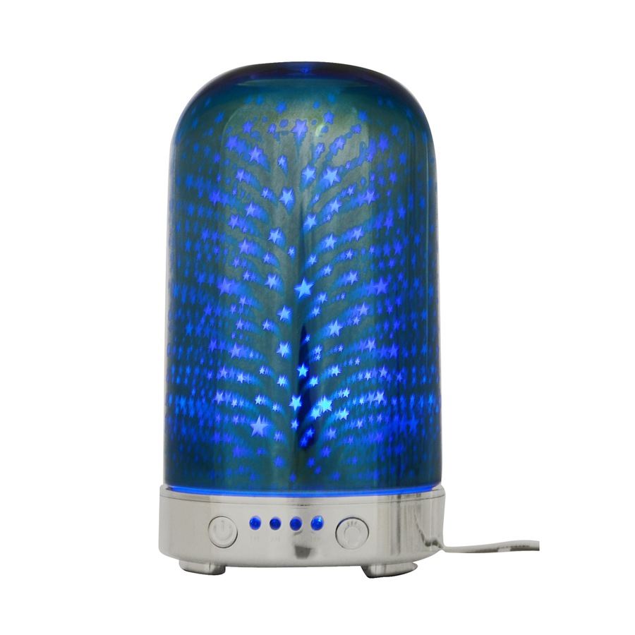 Gibson Gifts Aroma Dome Humidifier Aromatherapy Mist Diffuser 16cm Stars