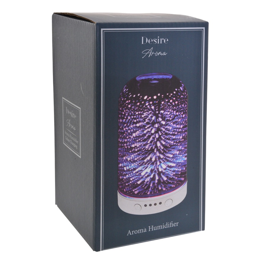 Gibson Gifts Aroma Dome Humidifier Aromatherapy Mist Diffuser 16cm Stars