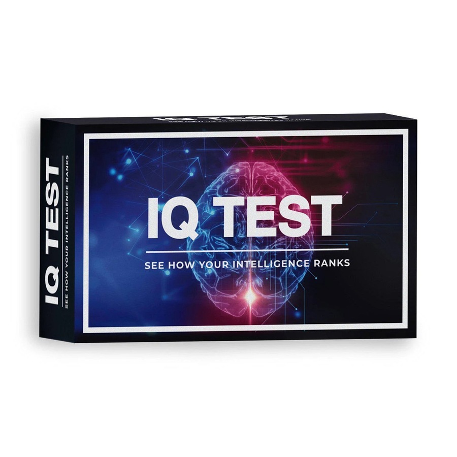 Buy Gift Republic IQ Test Cards Trivia Question Party Game Mind ...