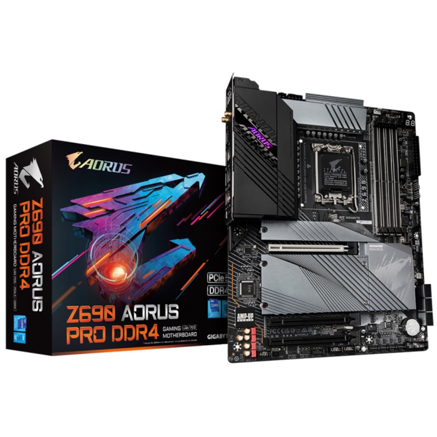Gigabyte Z690 Aorus Pro DDR4 12th Gen Intel ATX Motherboard For PC/Desktop CPU