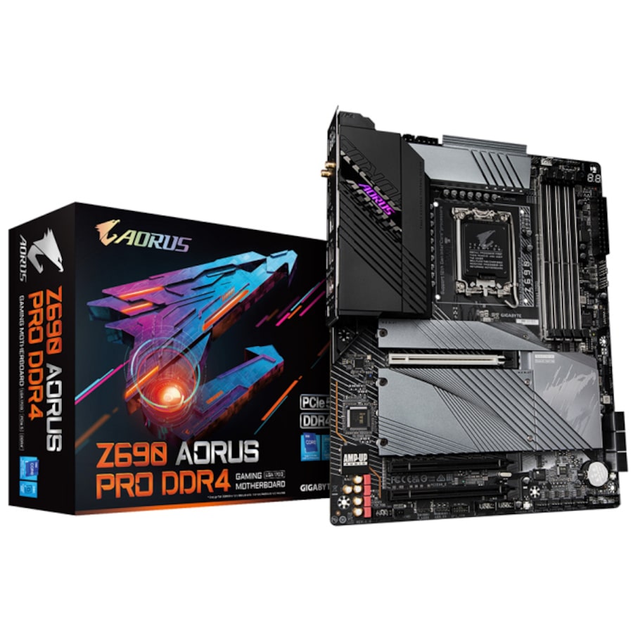 Gigabyte Z690 Aorus Pro DDR4 12th Gen Intel ATX Motherboard For PC/Desktop CPU