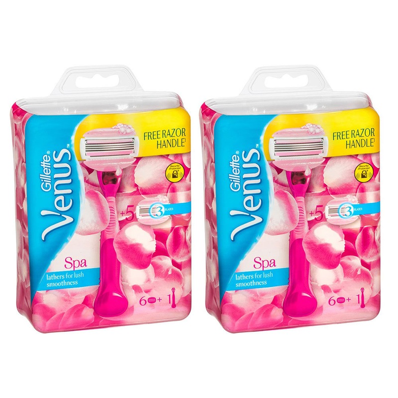 Buy Gillette Venus Spa Breeze 2 Razor w/ 12 Cartridges Shaving/Trimming