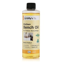 Gilly's 250ml Food Safe Kitchen Bench Top/Cabinet Water Repel/Timber Protect Oil