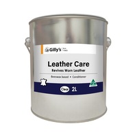 Gilly's Clear 2L Leather Care Nourish & Protect Conditioner Paste For Furniture