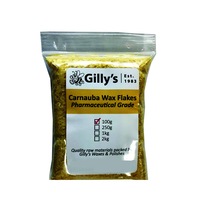 Gillys 100g Carnauba Flakes Furniture Polish/Car Wax/Candy/Sweets Wax Emulsifier
