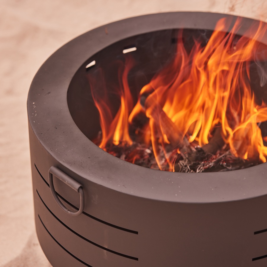 Glow Dante Low Smoke Outdoor Fireplace Garden Patio Fire Pit Home Decor