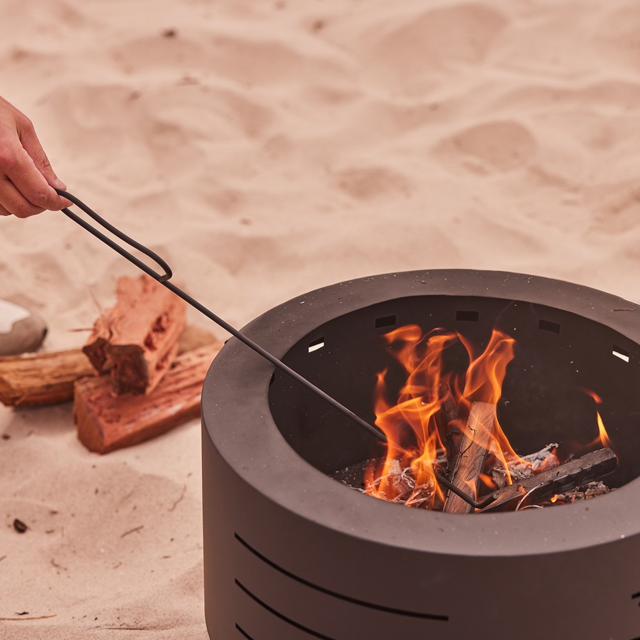 Glow Dante Low Smoke Outdoor Fireplace Garden Patio Fire Pit Home Decor