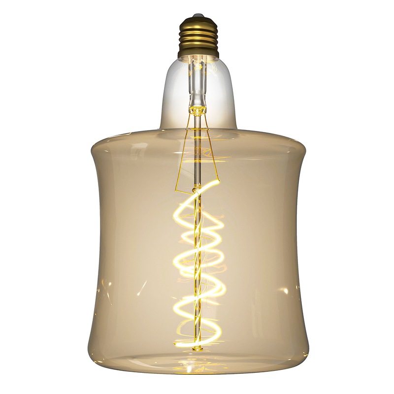 Buy Glowbe J. Effkay LED Soft Filament Dimmable Light Globe Gold 5W/E27