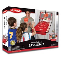 Go Play Over-the-Door 2-Shot Basketball Shooting Hoop w/ Scoreboard Kids Toy 3y+