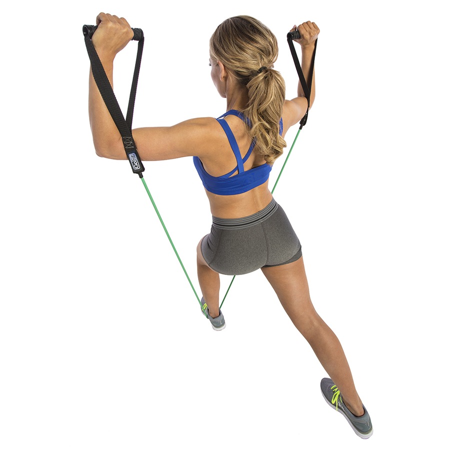Buy GoFit Gym Active 20lbs Resistance Training Light Power Tube w/Door ...