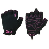 GoFit Women Xtrainer 19cm Cross Training/Weight Lifting Fitness Workout Gloves L