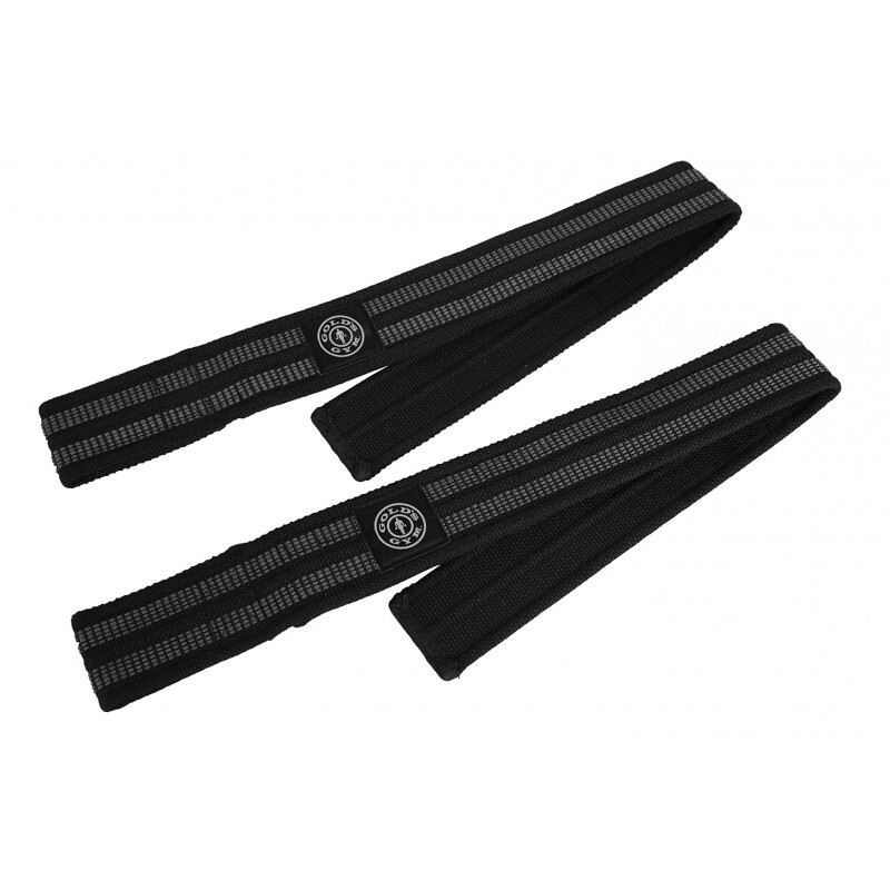 Gold's Gym 61cm Weight Lifting Bar Straps Training/Workout Support Black Australia