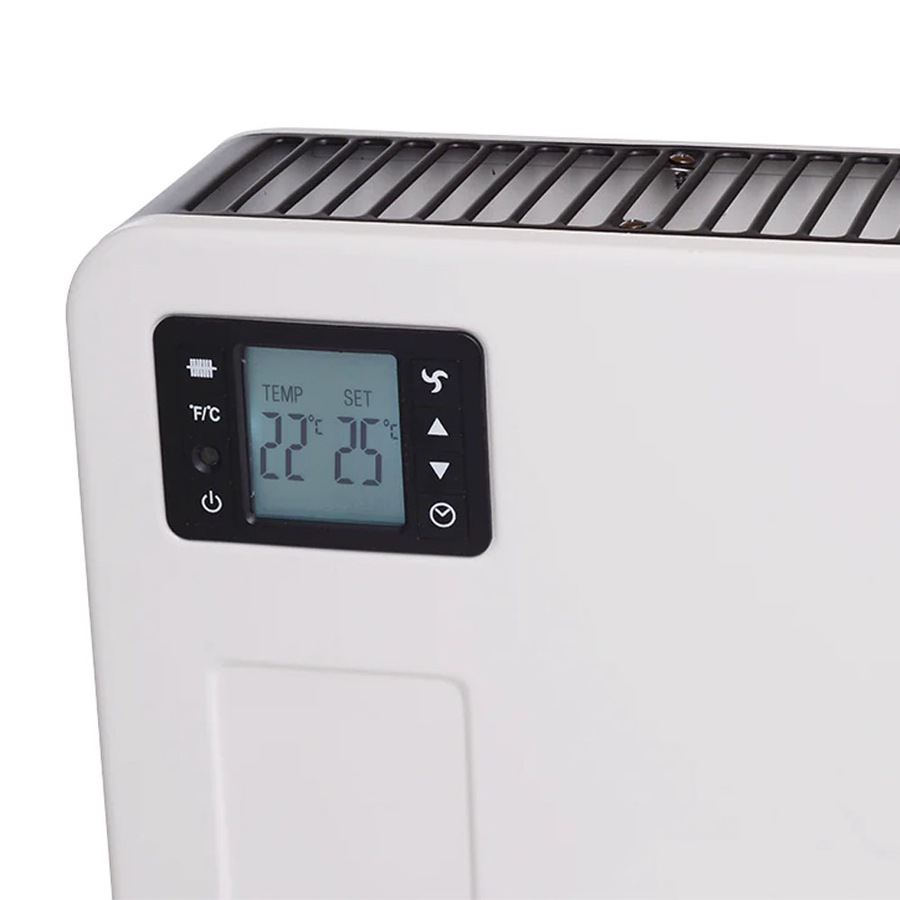 Goldair 2300W Electric Portable Convector Heater With Fan & Wifi White / Silver