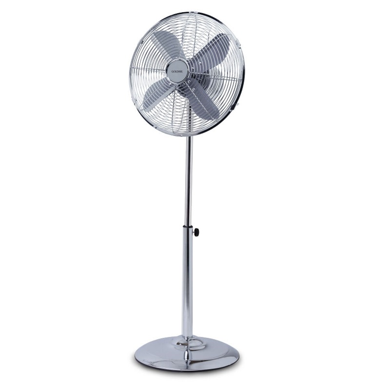Buy Goldair 3Speed 40cm Metal Oscillating/Tilt Pedestal Fan Floor