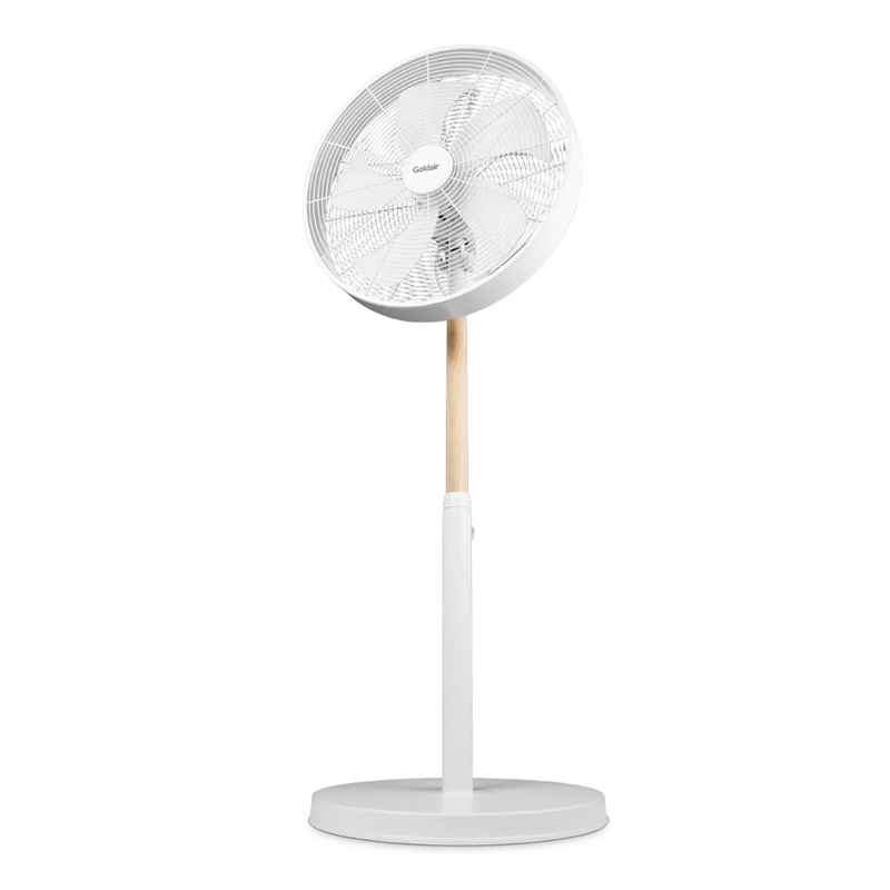 Buy Goldair 40cm Metal Oscillating Drum 50W Pedestal Fan Adjustable