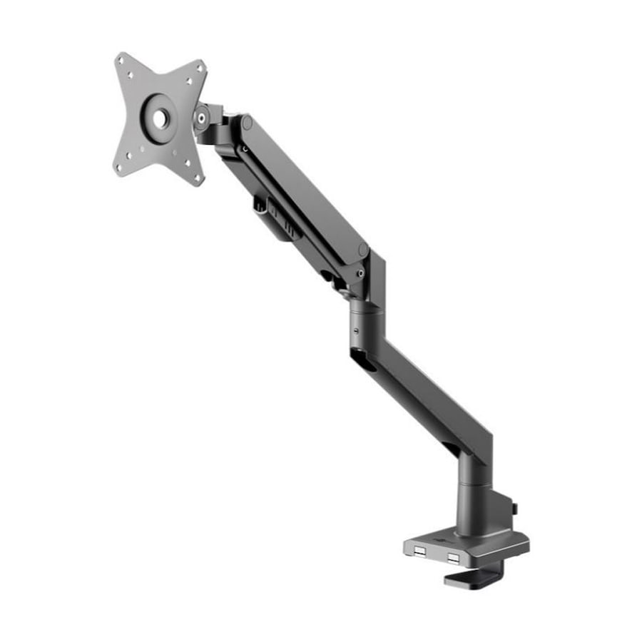 Goobay Monitor Mount single Gas PRO 17-32 Ergonomic Desk Stand - Black