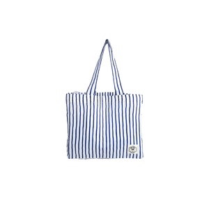 Good Vibes Everyday Durable Eco Folding Tote Bag Mediterranean Print 34x38x20cm