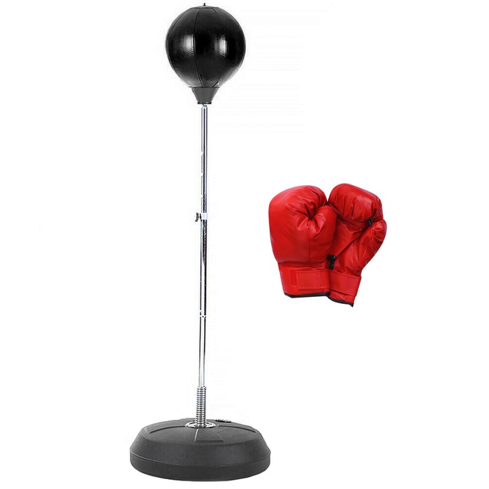 Free Standing Boxing Gloves Punch Bag Speed Ball Training Punching