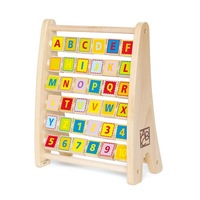 Hape Alphabet Abacus Educational Playset Kids/Toddler Learning Activity Toy 3+