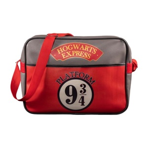 Harry Potter Movie Platform 9 3/4 Hogwarts Express Messenger Storage Bag Red