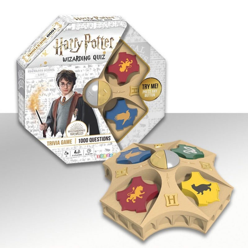 Buy Harry Potter Wizarding Quiz Kids/Children Trivia Game Play Toy 2-4 ...