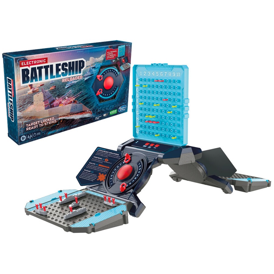 Hasbro Battleship Electronic Strategic 2 Player Board Game 8+