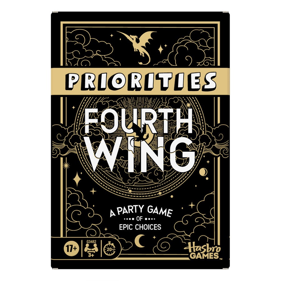 Hasbro Priorities Fourth Wing Strategy Adventure Game Fantasy Edition Set 17y+