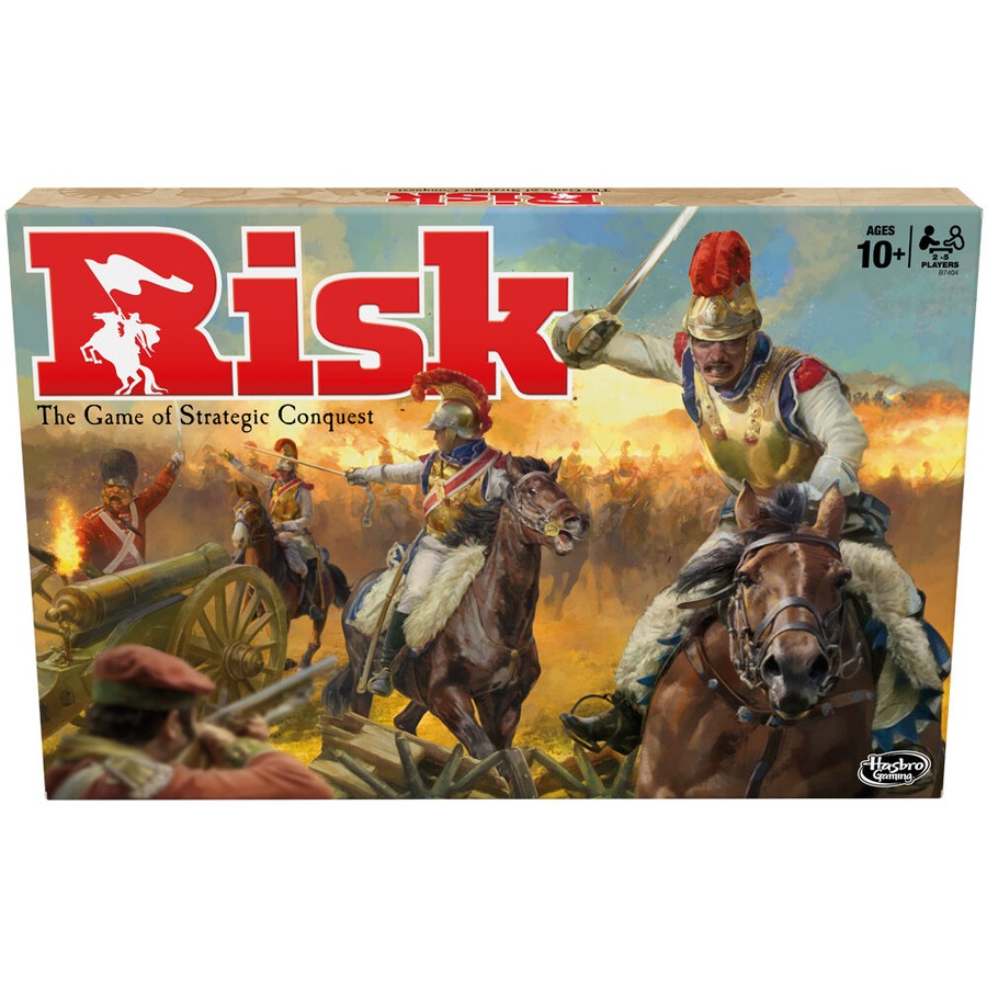 Hasbro Risk Strategic Conquest Family and Friends Board Game 10Y+