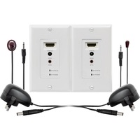 PRO2 HDMI/IR Remote Control Wall Plate Extender/Transmitter/Over Cat5e/Cat6