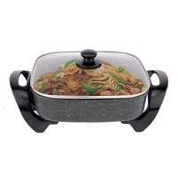 Healthy Choice 1500W 7.2L Non Stick Stone Electric Fry Pan w/Temperature Control