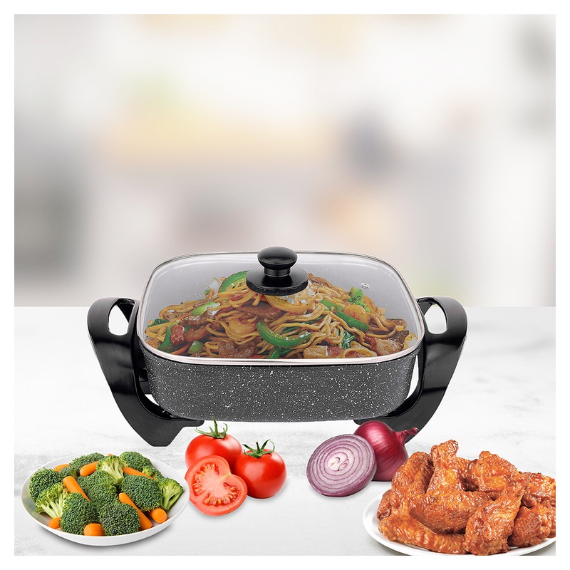 Buy Healthy Choice 1500W 7.2L Non Stick Stone Electric Fry Pan w