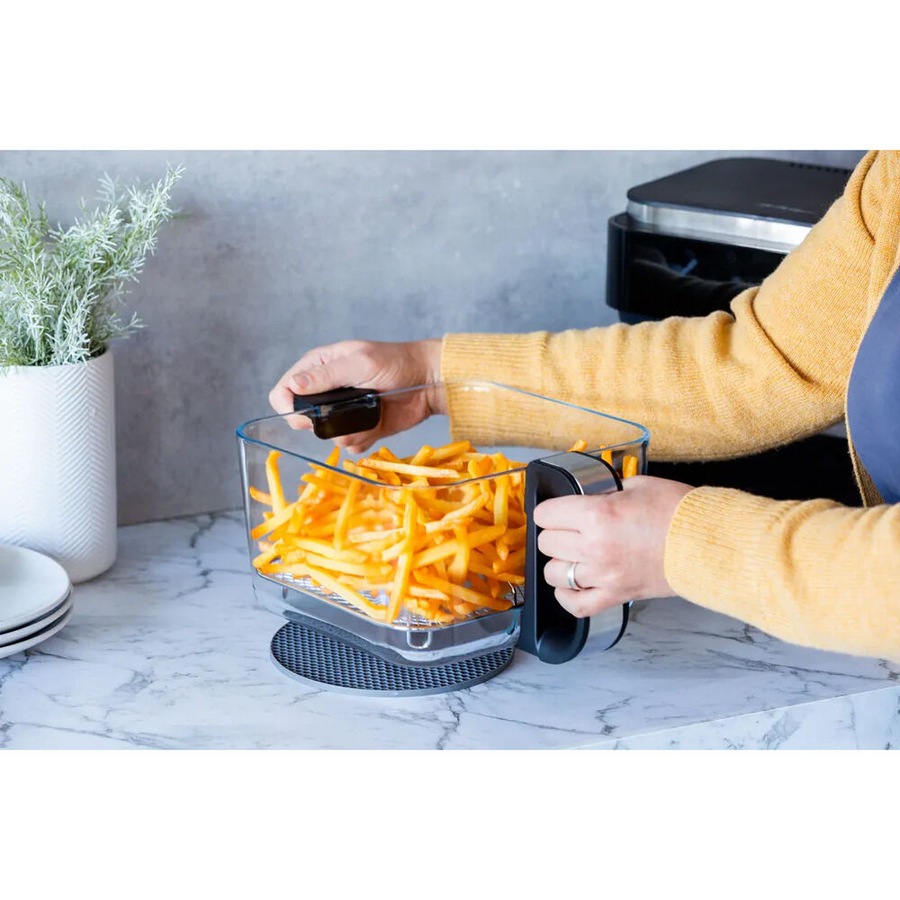Healthy Choice 6L Digital Air Fryer/Electric Airfryer Oven w/Glass Basket 1400W