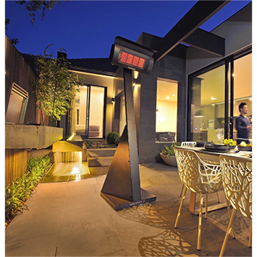 Heatstrip Portable Outdoor 9kg Gas Heater w/ 45kg LPG Gas Bottle Conversion Kit