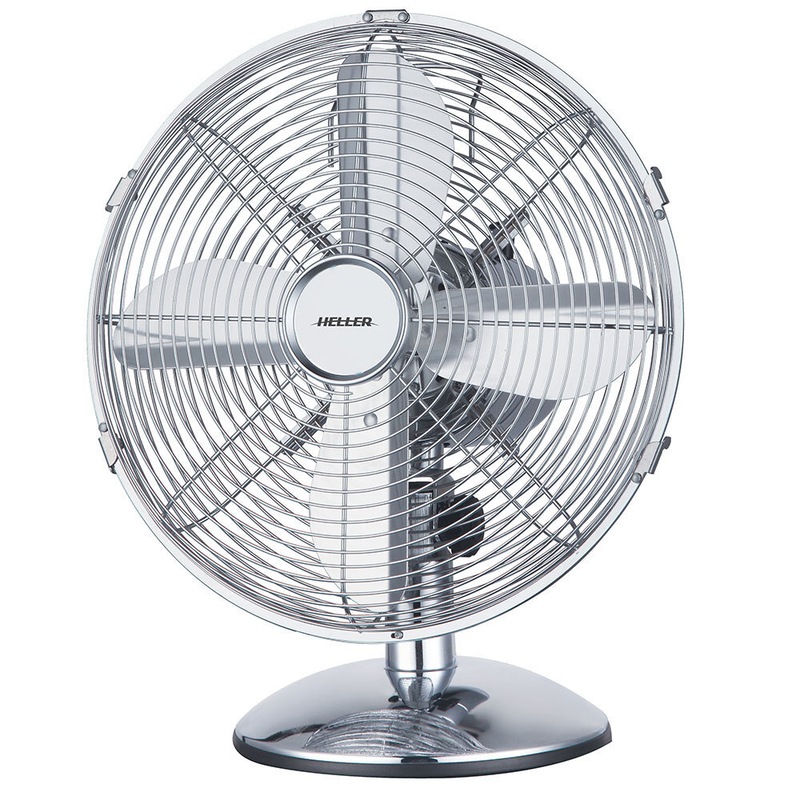 Buy Heller 30cm Desk/Floor Oscillating Fan/Tilt/Air Cooling/Cooler ...