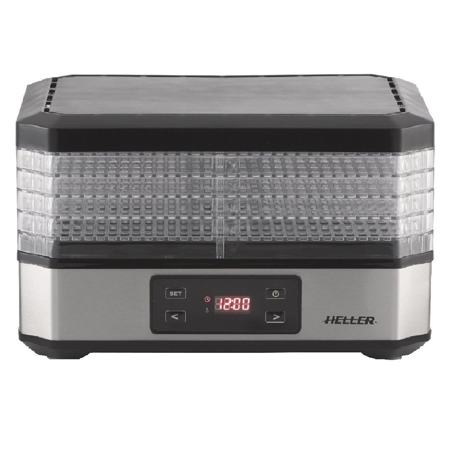 Heller 34cm 350W Digital Fruit/Herbs/Food Dehydrator/Preserver/Dryer w/5 Trays