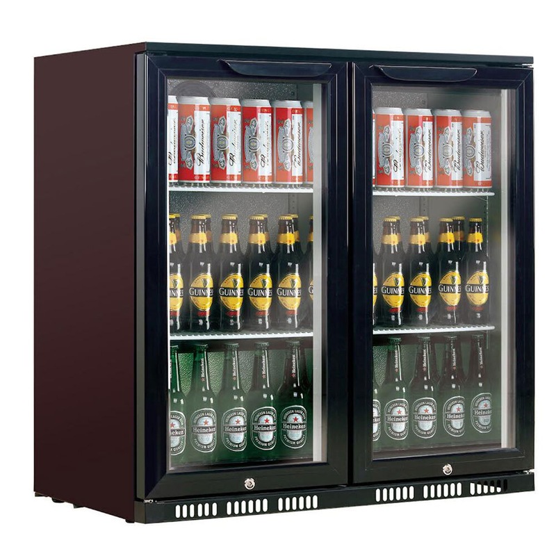 Buy Heller Under Back 208L Double Door Bar Fridge Home/Office