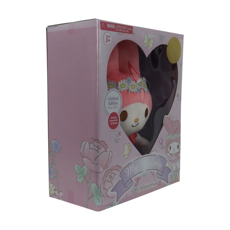 Hello Kitty Limited Edition 50th Anniversary My Melody Kids Plush Toy